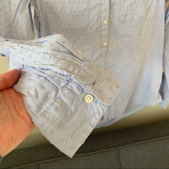 Old Navy Confetti Speckled Button Up Blouse - Picture 3 of 8